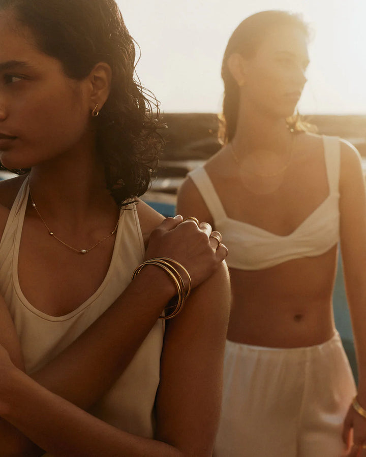 Kirstin Ash Maris Necklace 18ct Gold Plated