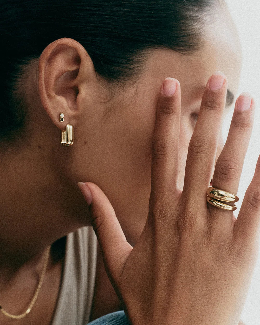 Kirstin Ash 18k Gold Plated Ember Studs