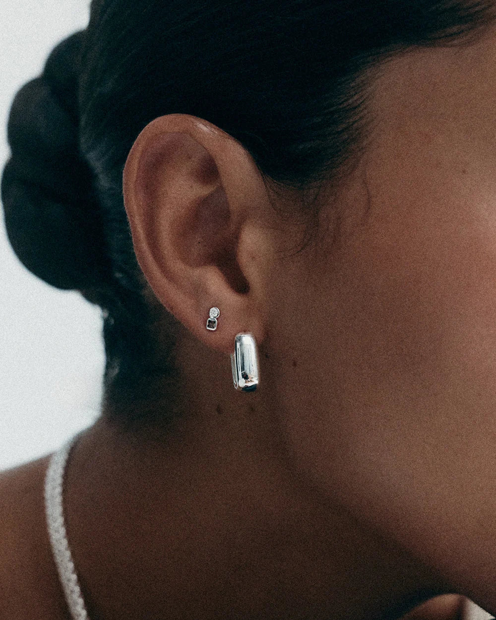 Kirstin Ash Sterling Silver Symphony Hoops Medium