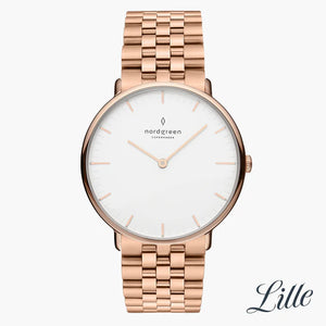 Nordgreen Women's Native 32mm Rose Gold Watch