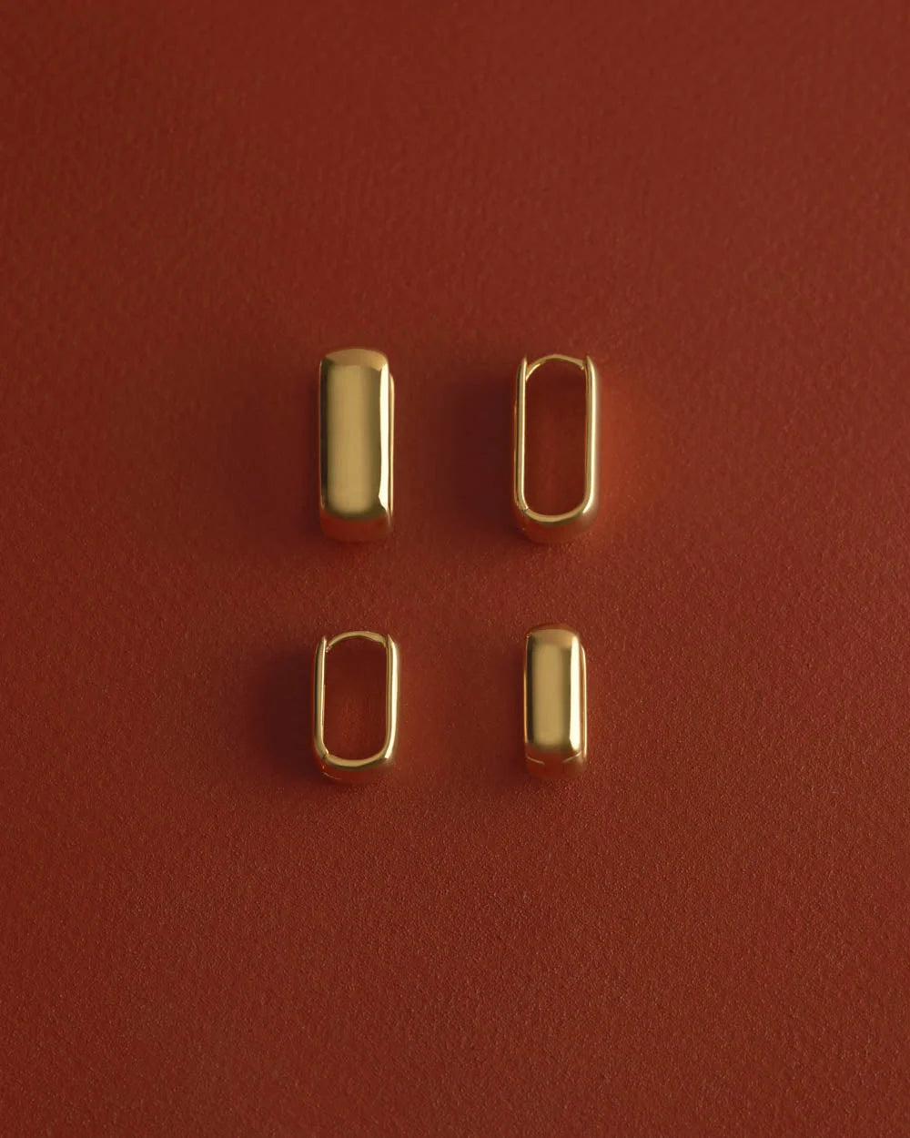 Kirstin Ash 18k Gold Plated Symphony Hoops Small