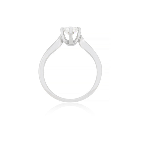 18ct White Gold GIA Diamond Ring
