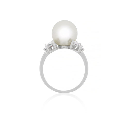 18ct White Gold South Sea Pearl Ring