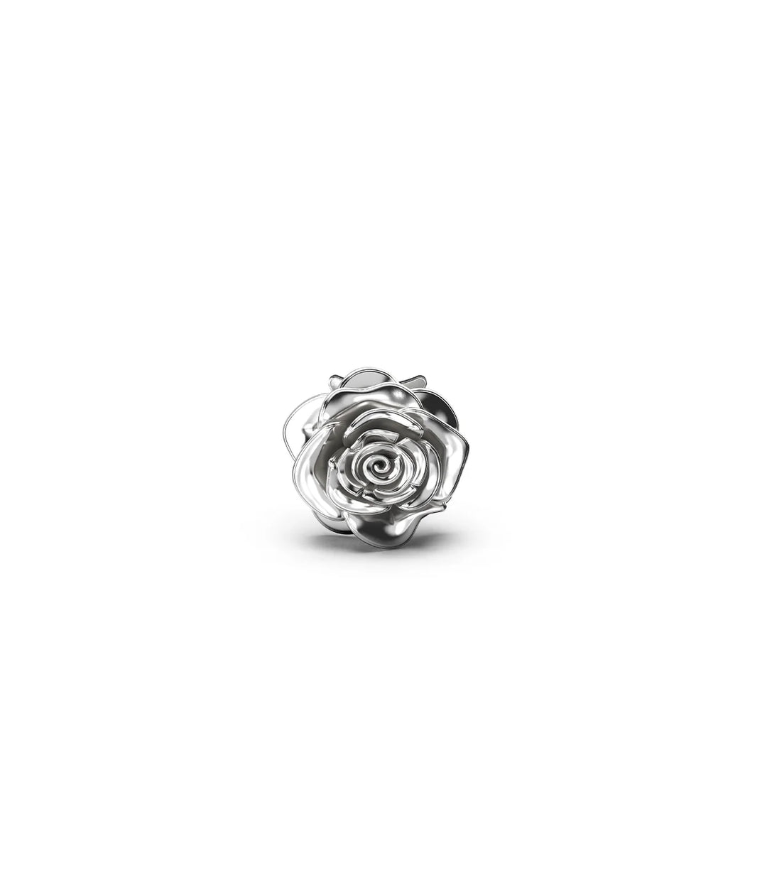 Stolen Rose Bud Flat Back Earring (Single)