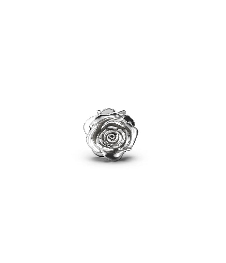 Stolen Rose Bud Flat Back Earring (Single)