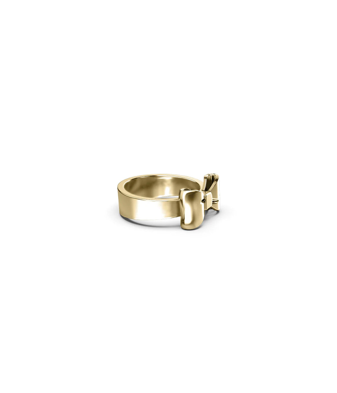 Stolen Gold Plated Bow Ring