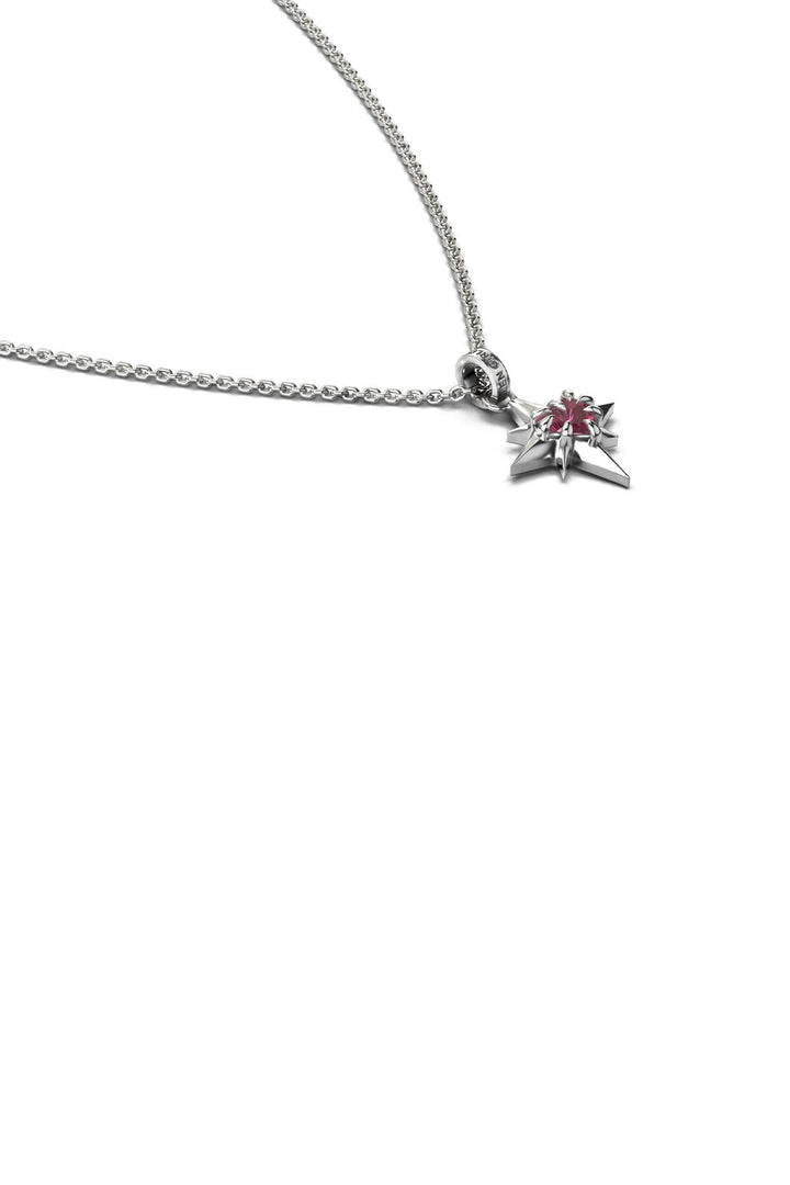 Stolen Silver Gothic Star Necklace