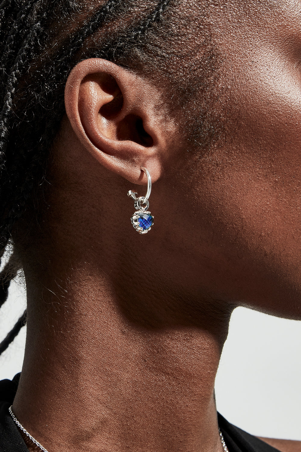 Stolen Silver Love Anchor Mood Stone Earring – Silvermoon