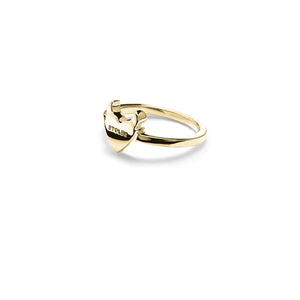 Stolen Gold Plated Sinister Heart Ring