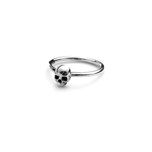 Stolen Silver Micro Skull Ring