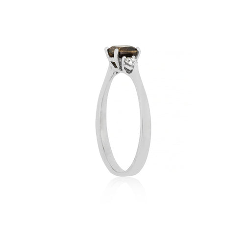 18ct White Gold Argyle Diamond Ring