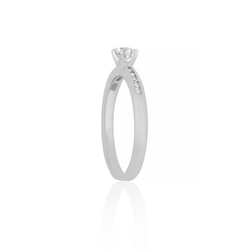 18ct White Gold Avon Diamond Ring
