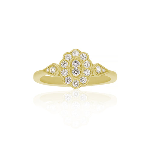 18ct Yellow Gold Juliana Diamond Ring