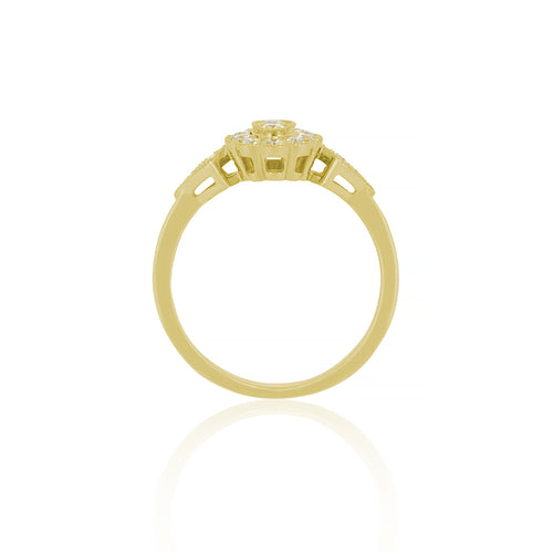 18ct Yellow Gold Juliana Diamond Ring