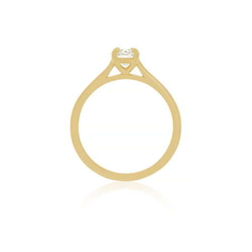18ct Yellow Gold Julian Lab Diamond Ring