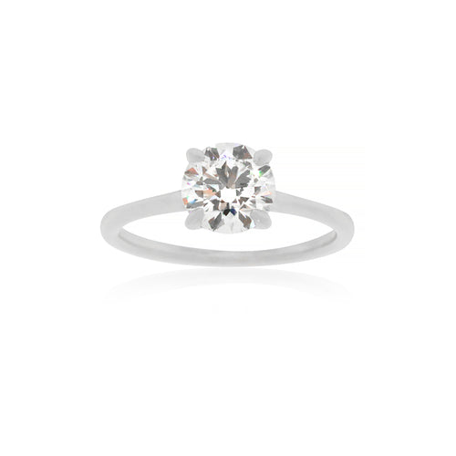 18ct White Gold Julian Lab Diamond Ring