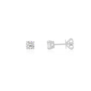 18ct White Gold Julian Lab Diamond Stud Earring