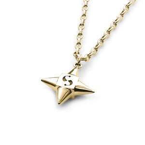 Stolen Gold Plated Star Shock Necklace