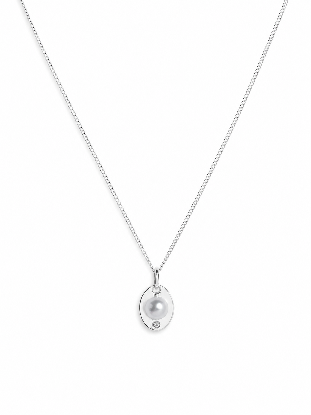 LT Sterling Silver Risa Freshwater Pearl Necklace