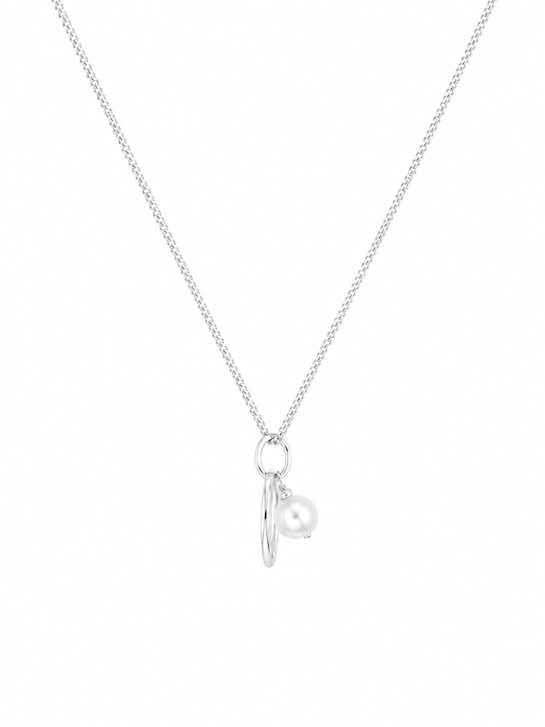 LT Sterling Silver Risa Freshwater Pearl Necklace