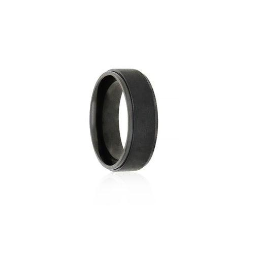 Black Zirconium Vanguard 7mm Ring