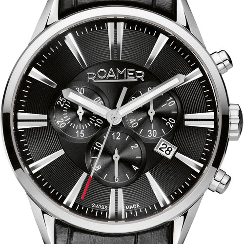 Roamer Superior Chrono Black Watch