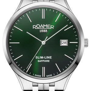 Roamer Slim-Line Classic Green 40mm Watch