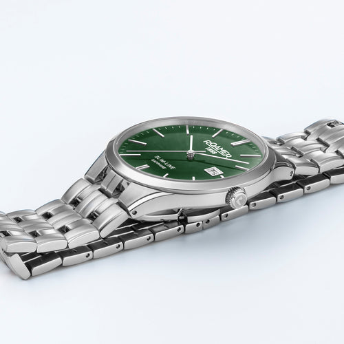 Roamer Slim-Line Classic Green 40mm Watch