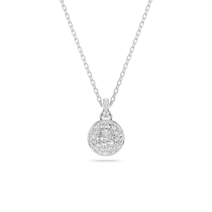 Sublima Pendant White Rhodium Plated