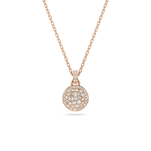 Sublima Pendant White Rose-Gold-Tone Plated