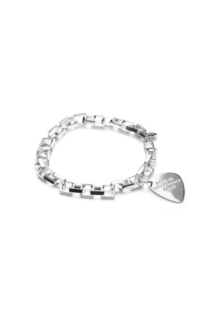 Stolen Silver Death Metal Bracelet