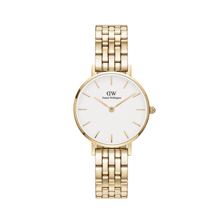 Daniel Wellington Petite 5-Link Evergold 28mm