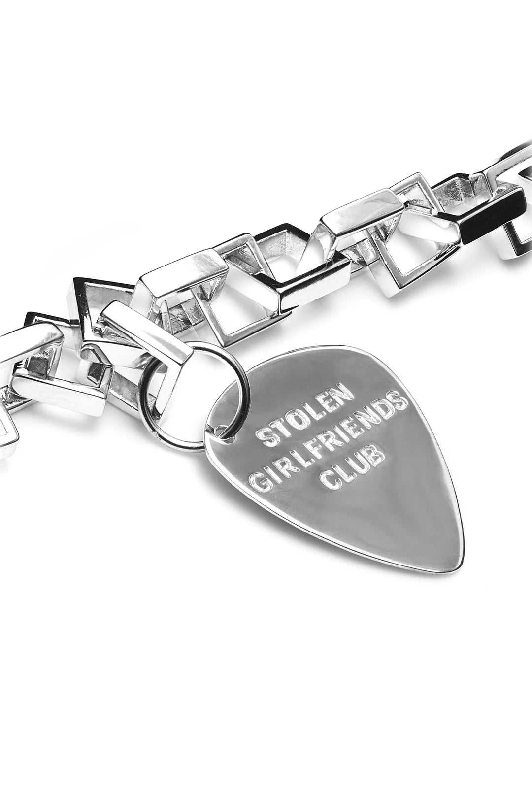 Stolen Silver Death Metal Bracelet