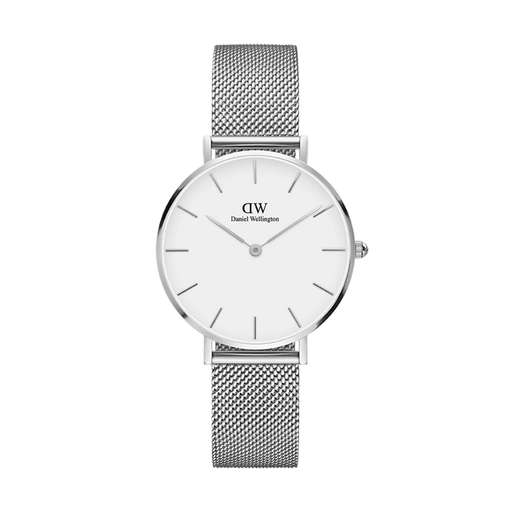 Daniel Wellington Pettite Sterling White & Silver 32mm
