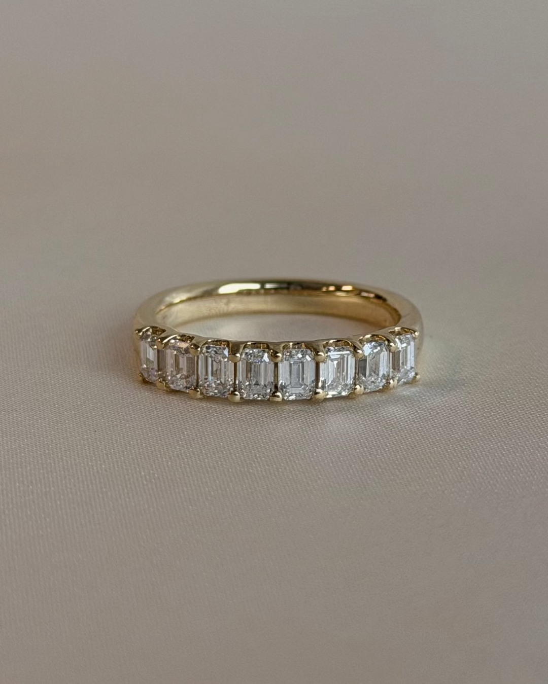 Louis Thompson Cullinan Ring 9k Gold with 1.18ct Lab Diamond
