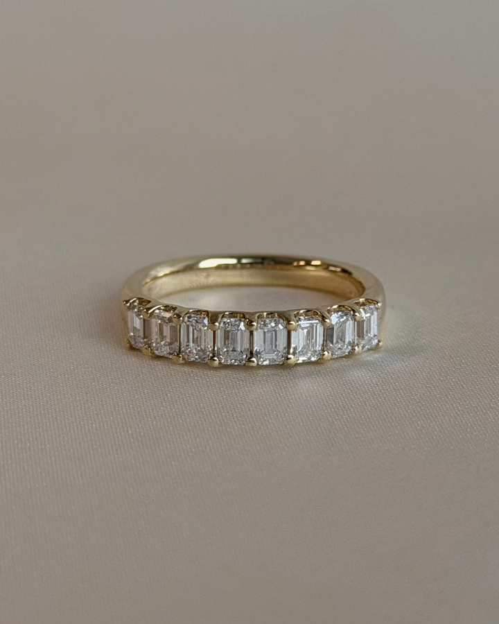 Louis Thompson Cullinan Ring 9k Gold with 1.18ct Lab Diamond