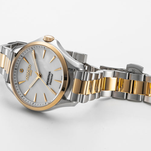 Roamer Swiss Made Sportivo Diamond Two Tone Watch