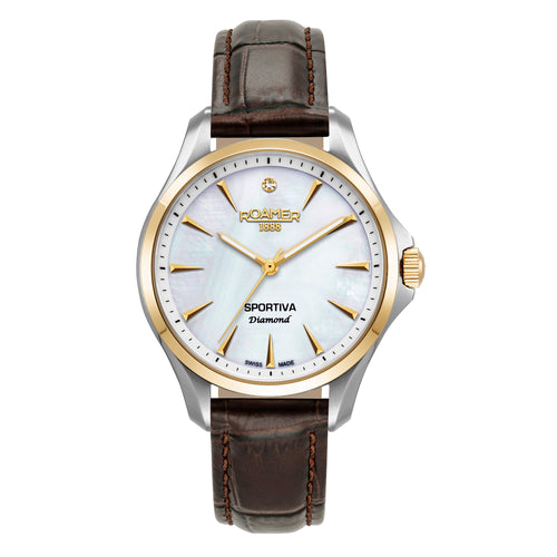 Roamer Swiss Made Sportivo Diamond Two Tone Watch