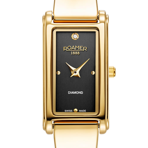 Roamer Swiss Made Elegance Diamond Gold Watch