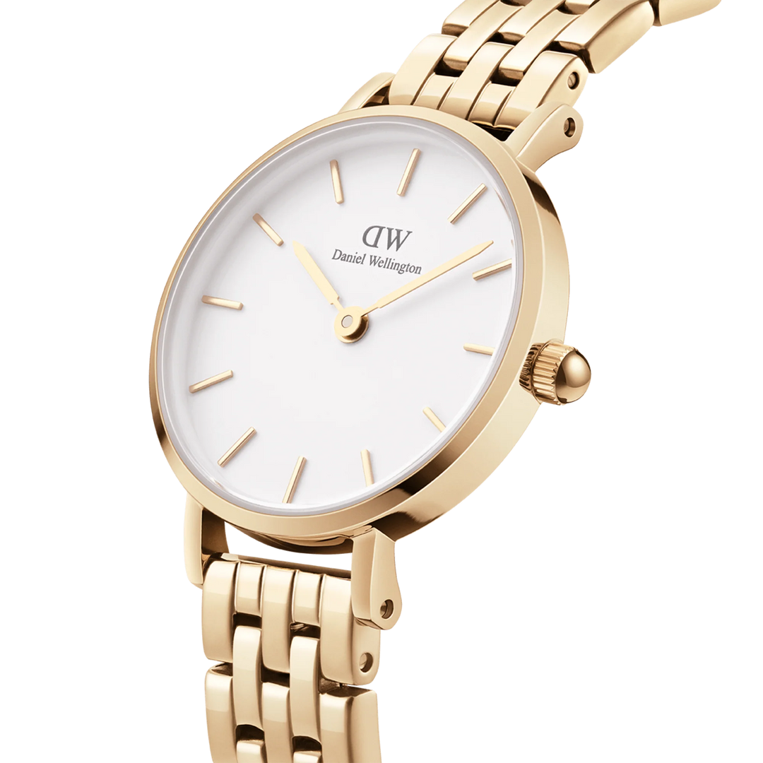 Daniel Wellington Petite 5-Link Evergold 28mm