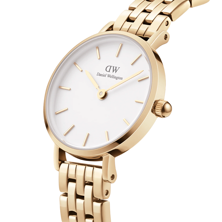 Daniel Wellington Petite 5-Link Evergold 28mm