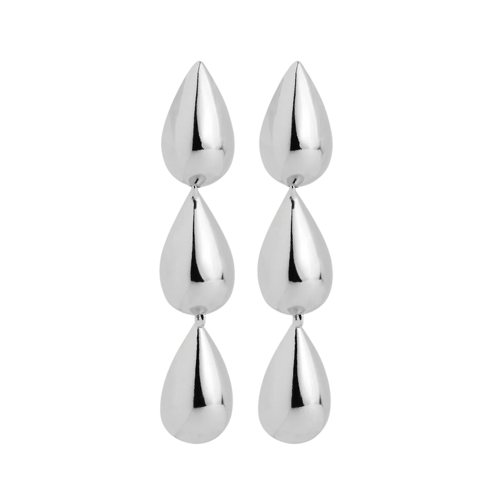 Najo Liora Triple Drop Stud Earrings