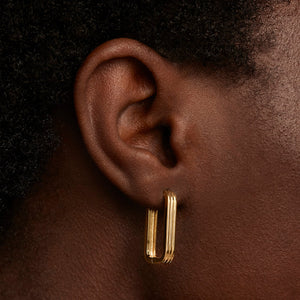 Gold Plated Super Future Super Nova  Earrings
