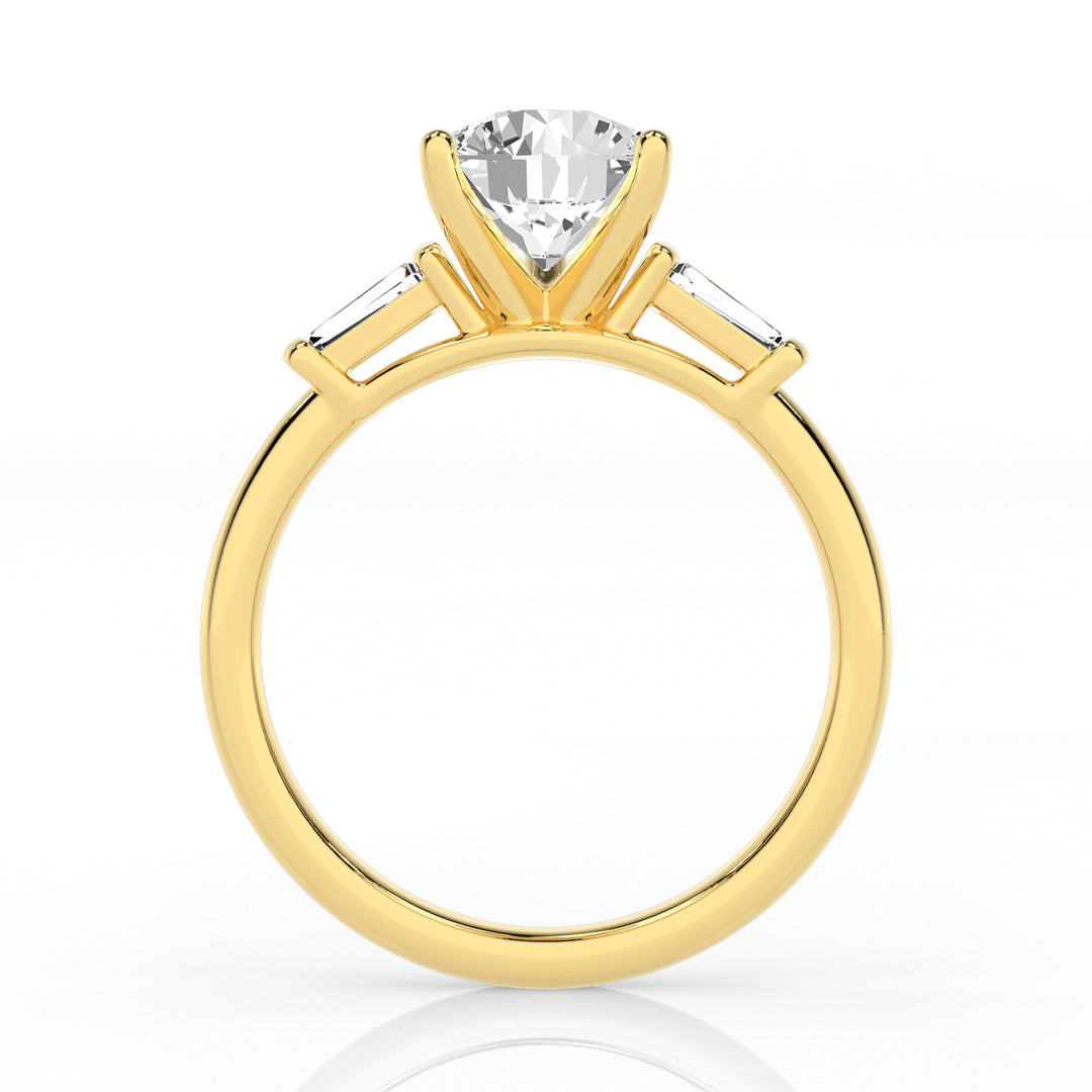 Louis Thompson Kimberley Ring 9K Yellow Gold with 2.27ct Lab Diamond