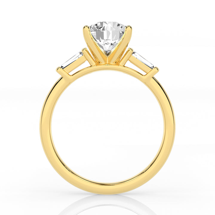 Louis Thompson Kimberley Ring 9K Yellow Gold with 2.27ct Lab Diamond