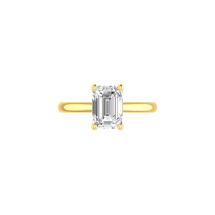 Louis Thompson Pretoria Ring 9K Yellow Gold with 2.00ct Lab Diamond