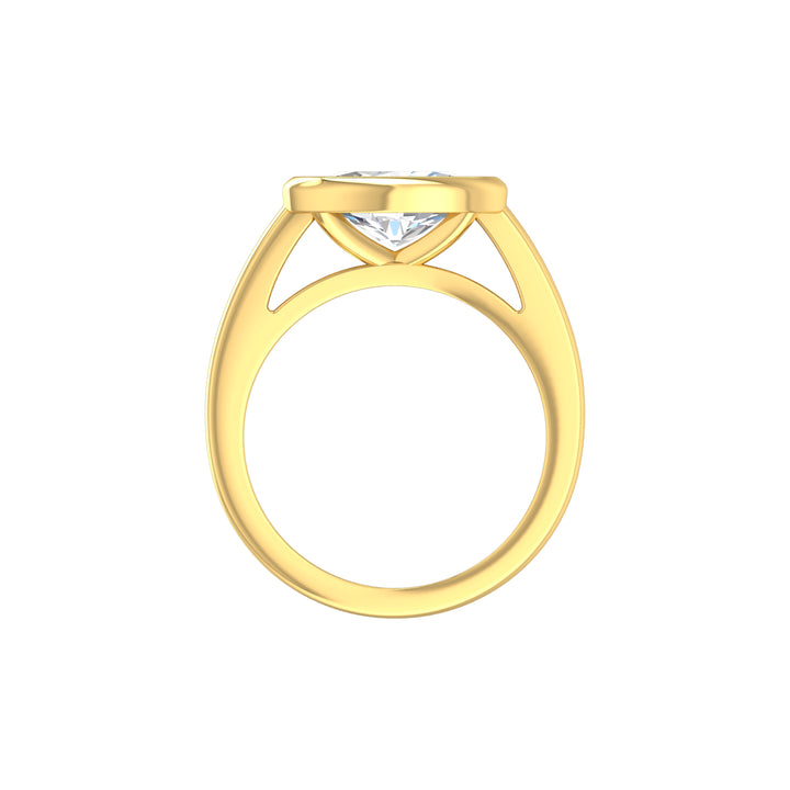 Louis Thompson Parys Ring 9K Yellow Gold with 2.00ct Lab Diamond