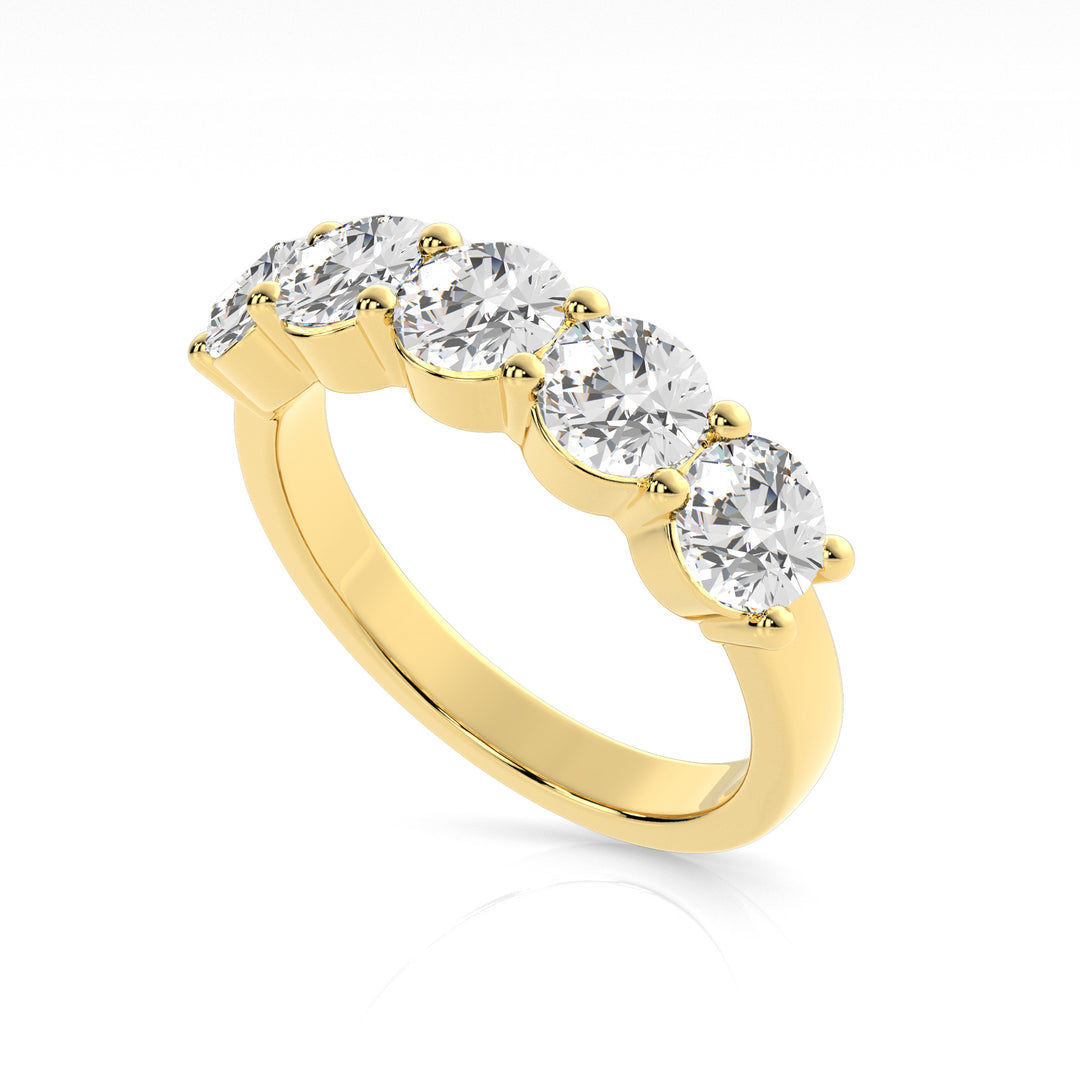 Louis Thompson Bellville Ring 9K Yellow Gold with 2.00ct Lab Diamond