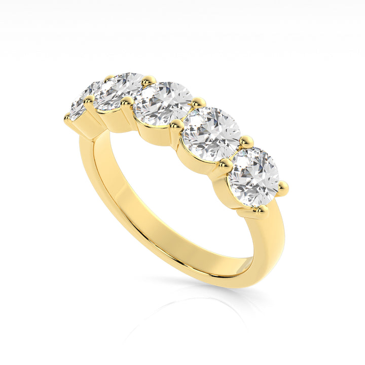 Louis Thompson Bellville Ring 9K Yellow Gold with 2.00ct Lab Diamond