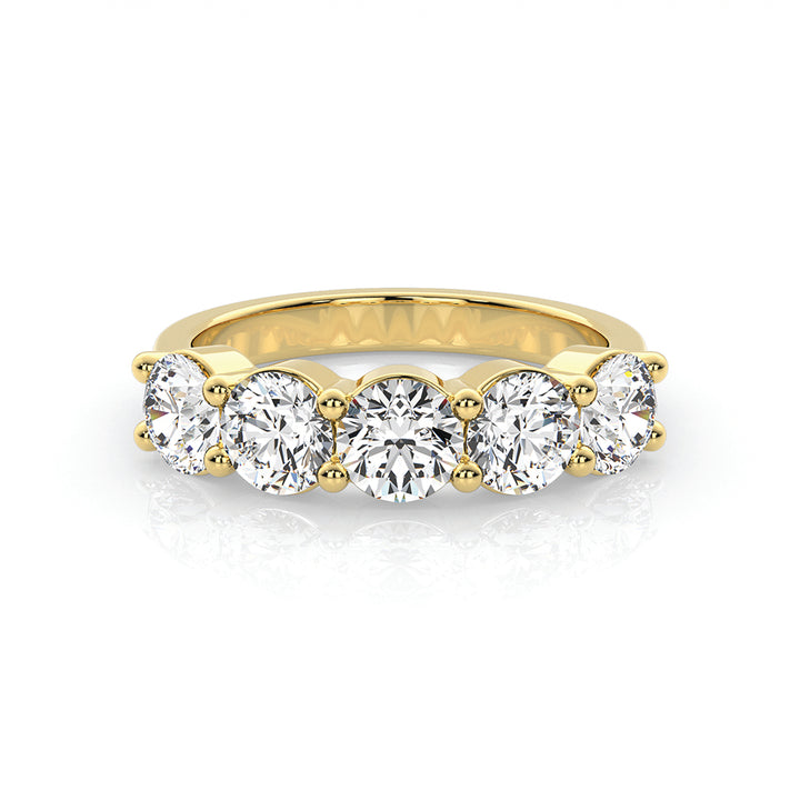 Louis Thompson Bellville Ring 9K Yellow Gold with 2.00ct Lab Diamond
